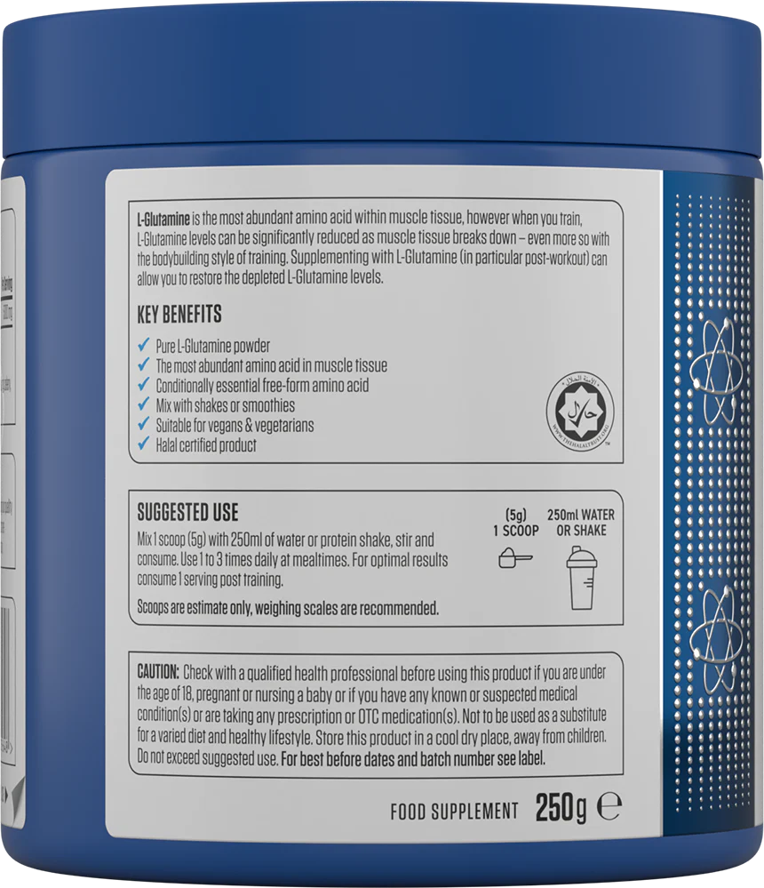 Applied Nutrition L-Glutamine Powder micronized (250 g) - Image 3
