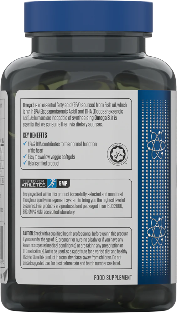 Applied Nutrition Omega 3 (100 softgels) - Image 3