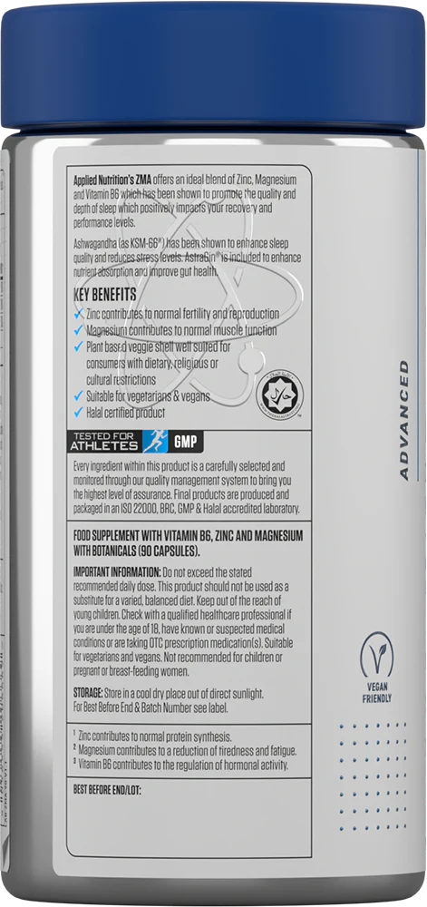 Applied Nutrition ZMA Professional (90 gélules) - Image 3