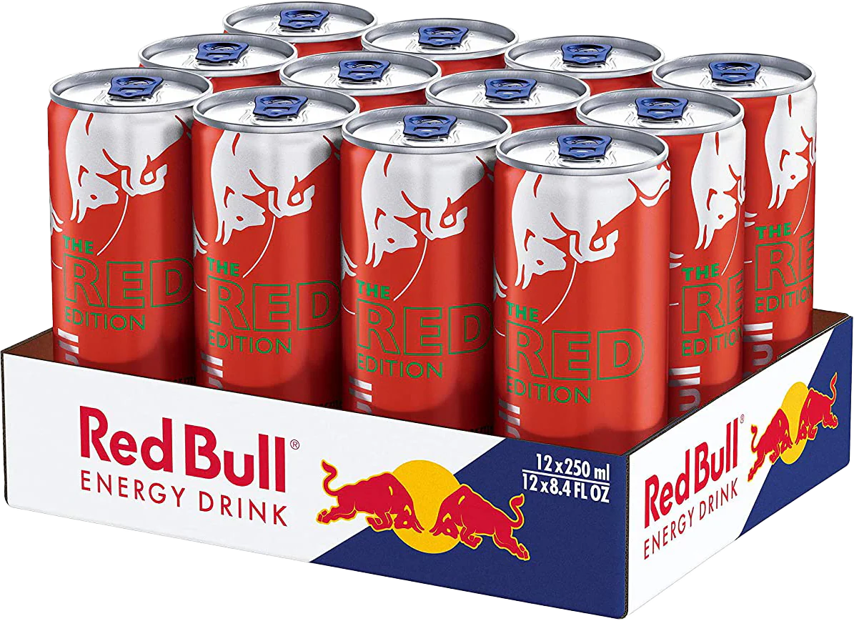 Red Bull Red Edition Pastèque (12 x 250 ml) - Image 3