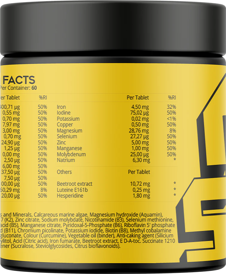 Supspace Multi Sports Vitamine (60 gélules) - Image 3